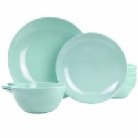 Martha Stewart Melamine Dinnerware Set - Blue