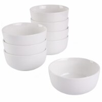 Gibson Home Oslo 8 Piece Porcelain 6 Bowl Set