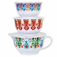 Spice by Tia Mowry Sweet Basil 6 Piece Melamine Batter Bowl Set