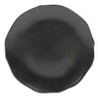 Sur La Table Scalloped Salad Plate - Black Perspective: Main