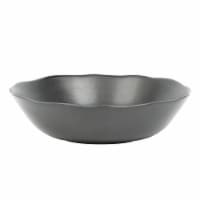 Sur La Table Scalloped Serving Bowl - Black