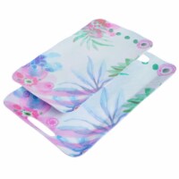 Spice by Tia Mowry Cinnamon Twist 2 Piece Decorated Melamine Serving Trays Perspective: Main
