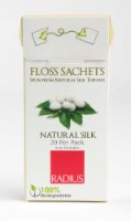 Radius Natural Silk Biodegradable Floss Sachets