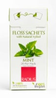 Radius Natural Vegan Xylitol Mint Floss Sachets