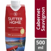 Sutter Home Cabernet Sauvignon California Red Wine 500 ml Box Perspective: Main