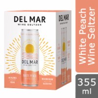 Del Mar Low Calorie White Peach Wine Hard Seltzer Perspective: Main