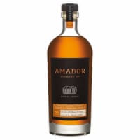 Amador Whiskey Co. Double Barrel Chardonnay Finished Kentucky Bourbon Whiskey Perspective: Main