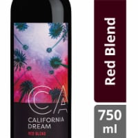 California Dream Red Blend Red Wine Bottle