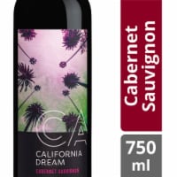 California Dream Cabernet Sauvignon Red Wine Bottle
