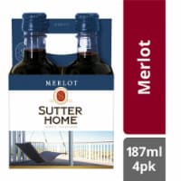 Sutter Home Merlot California Red Wine Bottles