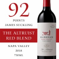 Markham Vineyards The Altruist Red Blend Bordeaux Merlot California Wine Perspective: Main