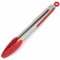 DDI 2329176 Chef Craft Premium Red Silicone Tongs  case of 24