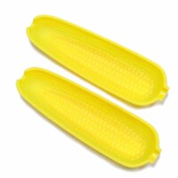 Chef Craft 6157598 8.25 in. Chef Craft Corn Cob Dishes- pack of 3