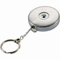 Lucky Line Key Bak Slip-On 24 In. Chrome Retractable Key Chain 43301
