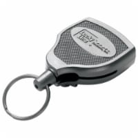 Lucky Line Key Bak Clip-On 48 In. Chrome Retractable Key Chain 43651