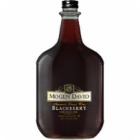 Mogen David Blackberry Royal Kosher New York Red Wine Perspective: Main
