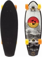 Kryptonics Skateboards California Series Cruiser - Fade Gray Perspective: Main