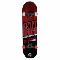 Kryptonics Skateboards Star Series Skateboard - Cali Red Perspective: Main