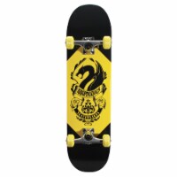 Kryptonics Skateboards Star Series Medieval Times Skateboard - Yellow/Black Perspective: Main