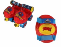 Disney Marvel Spiderman Junior Skates & Knee Pads Combo Perspective: Main