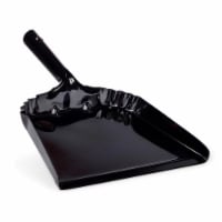 Behrens Manufacturing 176821999 BS810 12 in. Steel Dust Pan, Black