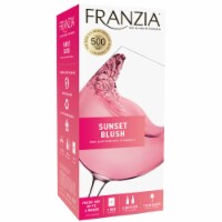 Franzia Sunset Blush House Favorites Blend Rose Wine Box Perspective: Main