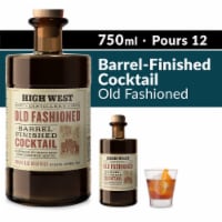 High West Utah Old Fashioned Barrel Finished Whiskey Premixed Cocktail Perspective: Main