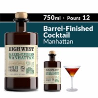 High West Utah Whiskey Manhattan Barrel Finished Premixed Cocktail Perspective: Main