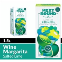 Next Round Cocktails Salted Lime Margarita White Wine Premixed Cocktail Box Perspective: Main