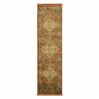 Mohawk Home Antoinette Fringe Floor Runner - Spice Perspective: Main