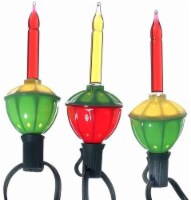 Kurt Adler (#UL1002) UL 7-Light Multi-Colored Bubble Light Set, 11.5 feet long