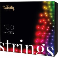 Twinkly Smart Decorations Custom LED String Lights – 150 Multi-Color LED Lights, Multicolor