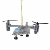 Holiday Ornament US Air Force Osprey Polyresin Christmas Military Plane Af2201