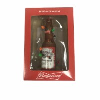 Budweiser® Bottle Ornament with String Lights Perspective: Main