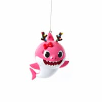 Baby Shark Christmas Ornament - Pink