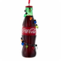 Coca-Cola Bottle with Christmas Lights Ornament Perspective: Main