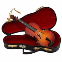 Kurt Adler 5.5 Wood Violin Ornament