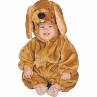 Dress Up America  Brown Puppy Plush Costume - Size Small 4-6