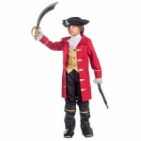 Dress Up America 795-M Elite Boys Pirate Costume, Medium - Age 8 to 10