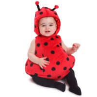 Dress Up America 866-6-12 Ladybug Costume for 6 to 12 Months Baby, Black & Red