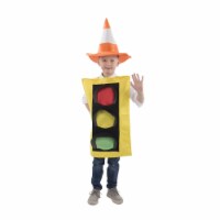 Dress Up America 899-M-L Traffic Light Kids Costume - Medium & Large - Age Group 8-10 & 12-14