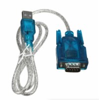 USB 2.0 To DB9 RS232 Serial Converter 9 Pin Cable