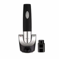 Cuisinart Cordless Rechargeable Wine Opener Set - Black/Stainless Steel