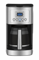 Cuisinart® Programmable Coffee Maker - Silver/Black Perspective: Main