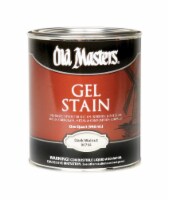 Old Masters Semi-Transparent Dark Walnut Oil-Based Alkyd Gel Stain 1 qt. - Total Qty: 1