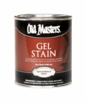 Old Masters Semi-Transparent Special Walnut Oil-Based Alkyd Gel Stain 1 qt. - Total Qty: 1