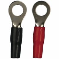 Nickel Ring Terminals, 50 pk (1–0 Gauge)