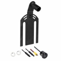 Rear Camera and Multi-Adjustable Spare Tire Bracket Kit for Jeep® Wrangler 2007 through 2018