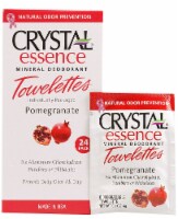Crystal Essence Mineral Salt Deodorant Towelettes Perspective: Main
