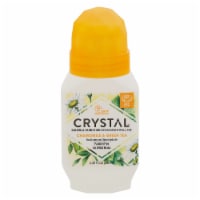 Crystal™ Essence Chamomile & Green Tea Roll-On Deodorant Perspective: Main